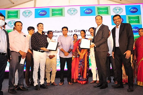 P&G and KTR at launch event