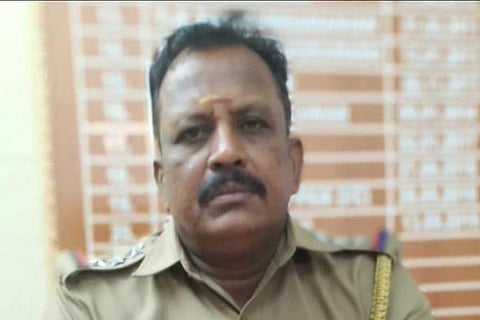 Police officer P Rajendran, Pulianthope Traffic Investigation Wing 