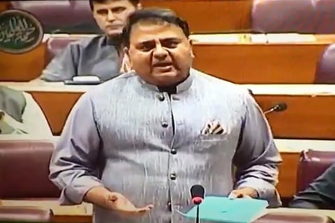Pakistan Minister Fawad Chaudhry 
