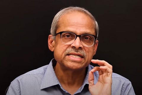 An image of Parakala Prabhakar from one of his YouTube videos