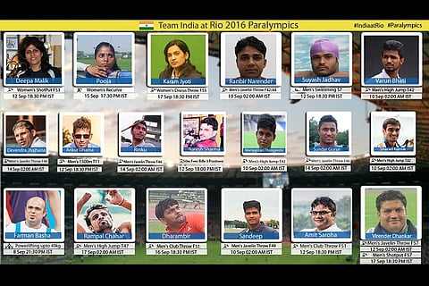 India gears up for 2016 Paralympics with largest-ever contingent
