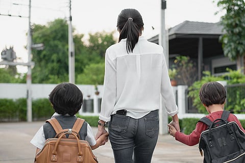 parents and kids