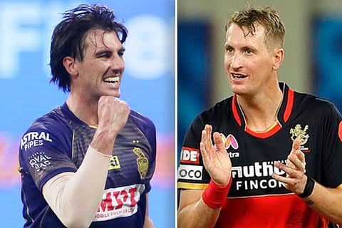 Pat Cummins and Chris Morris