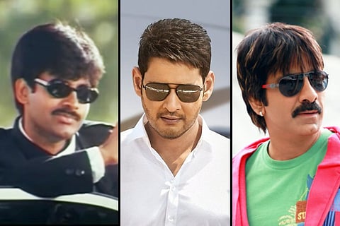 Telugu actors Pawan Kalyan, Mahesh Babu and Ravi Teja 