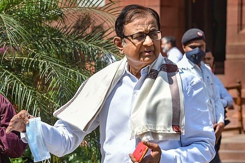 File photo of P Chidambaram