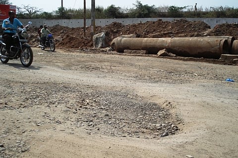 Safilguda road cave-in: Secunderabad will have to wait for better roads