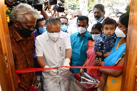 Pinarayi Vijayan at Life Mission inauguration