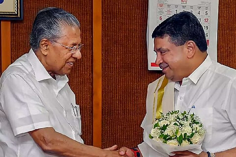 Kerala CM Pinarayi Vijayan and Tamil Nadu IT Minister PTR