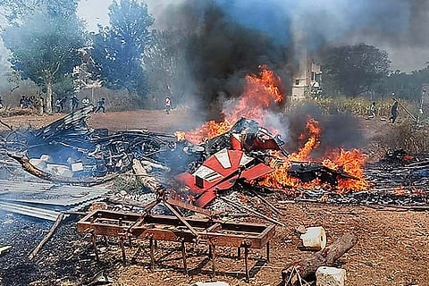 2 Surya Kiran aircraft crash in Bengaluru during Aero India rehearsal, 1 pilot killed