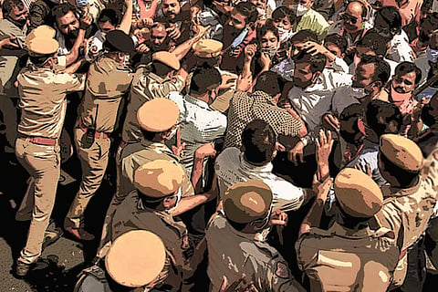 In Andhra, rights groups accuse cops of foisting false cases against them
