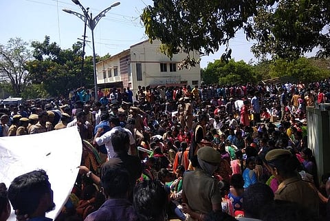 Pollachi students take to streets demanding justice, protest ends in clash with cops