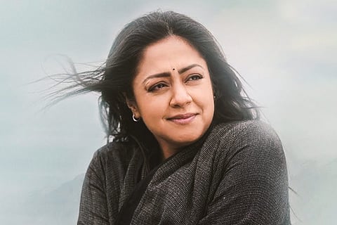 Actor Jyotika in Ponmagal Vandhal