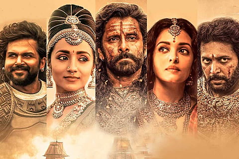 Karthi, Trisha, Vikram, Aishwary Rai and Jayam Ravi from Ponniyin Selvan-1