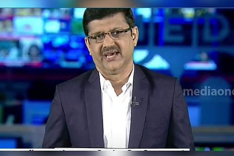 Kerala MediaOne TV Editor Pramod Raman 