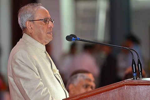 Not in race for another term: President Mukherjee