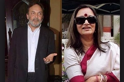 Prannoy Roy and Radhika Roy