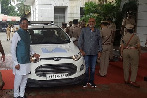 To document state of roads, this Mangaluru duo in their 50s will drive 16,000 km