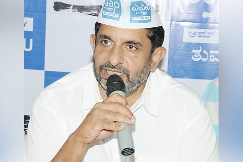 Prithvi Reddy, AAP's Karnataka state president