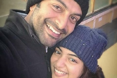 Prithviraj wishes 'baby sister' Nazriya for her birthday