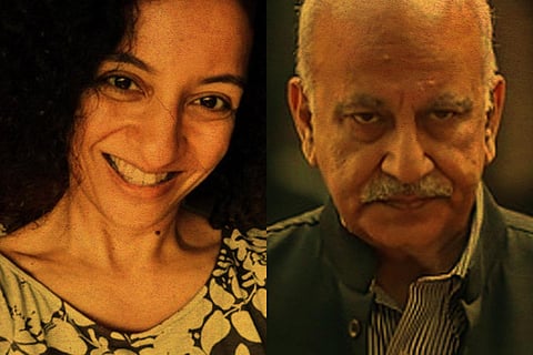 Priya Ramani and MJ Akbar