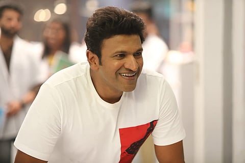 Puneeth Rajkumar back on ‘Yuva Ratna’ sets