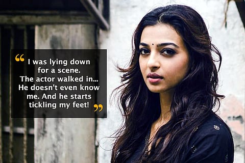 Watch: When Radhika Apte snapped at a big star in Telugu film for tickling her on set
