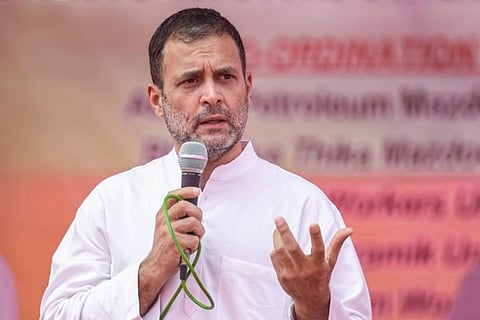 Congress leader Rahul Gandhi