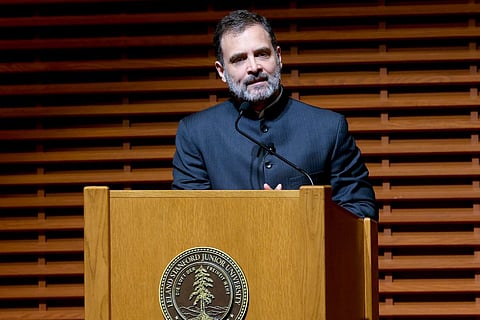 Congress leader Rahul Gandhi