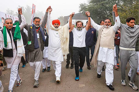 Rahul Gandhi during Bharat Jodo Yatra