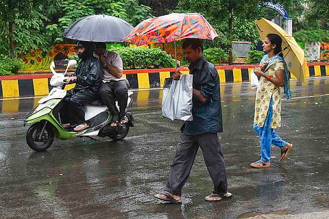 Rains due to Cyclone Nivar