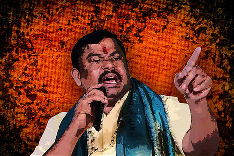 Raja Singh, BJP MLA from Telangana.