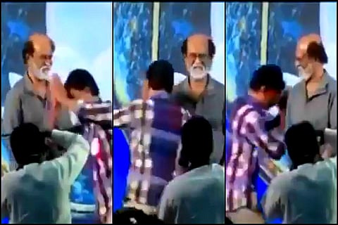 Watch: This Rajini fan takes the cake when it comes to Thalaivar worship