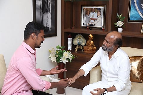 Rajinikanth invites home Vijay, man whose wife murdered their kids