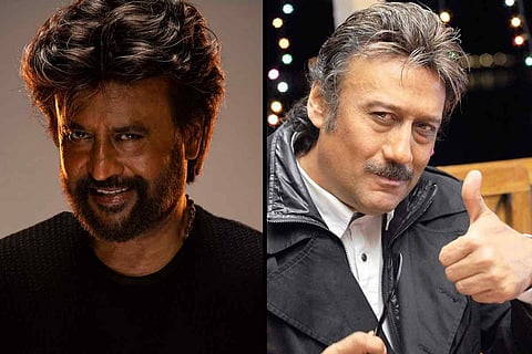 Rajinikanth and Jackie Shroff 