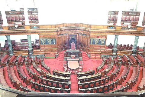 Rajya Sabha chamber