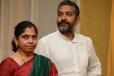 Director SS Rajamouli with wife Rama