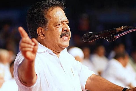 Ramesh Chennithala UDF protest
