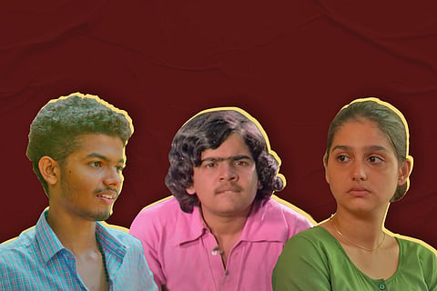 Collage of three teen characters
