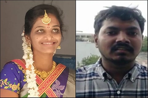 Ravali and Santhosh 