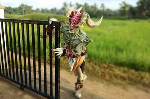 Once a year, a monster appears in Udupi to help sick people get better