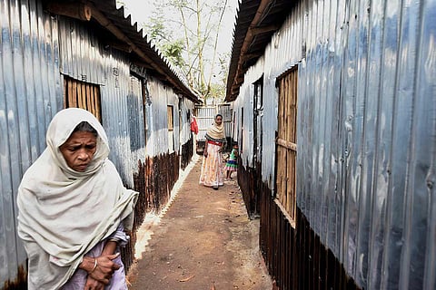 Refugee camp