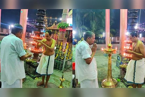 Congress leader in Kerala collecting Ram Mandir fund 