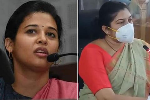 Rohini Sindhuri, Shilpa Nag collage 
