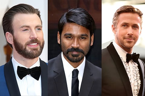 Cris Evans, Dhanush and Ryan Gosling