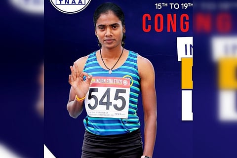 Athlete S Dhanalakshmi 