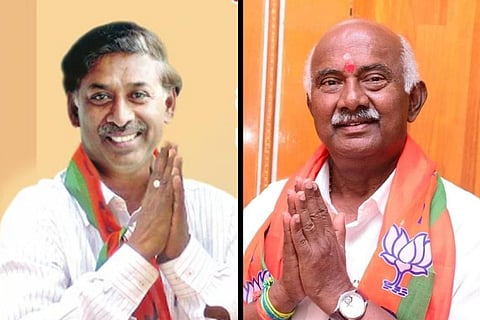 BJP MLCs H Vishwanath and S V Sankanur