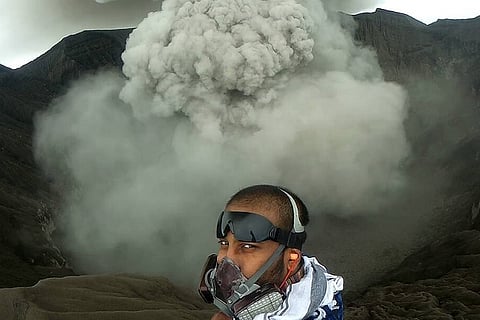 I was afraid of lava, so I decided to conquer my fear: Meet the 'volcano man' of Hyderabad