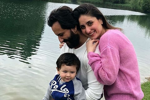 Saif, Kareena and Taimur
