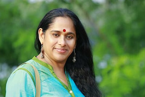 Actor Sajitha Madathil was asked if she'll 'adjust', what she did next is kickass