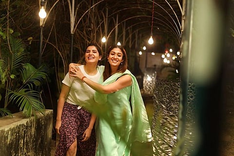 Actors Samantha and Nayanthara